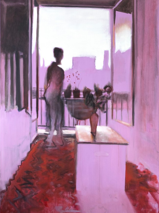 26 Andrea Muheim Susi 2019 Oel auf Leinwand 200 x 130 cm KWS Sammlung Andrea Muheim