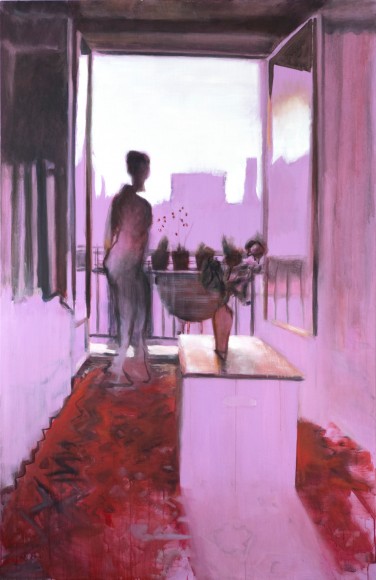 26 Andrea Muheim Susi 2019 Oel auf Leinwand 200 x 130 cm KWS Sammlung Andrea Muheim