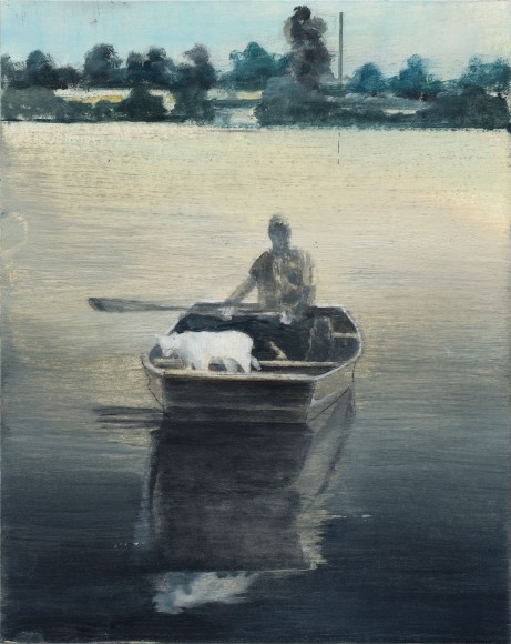 30 Thomas Ritz O.T. 2018 Oel auf Papier 26 x 21 cm KWS Sammlung Thomas Ritz